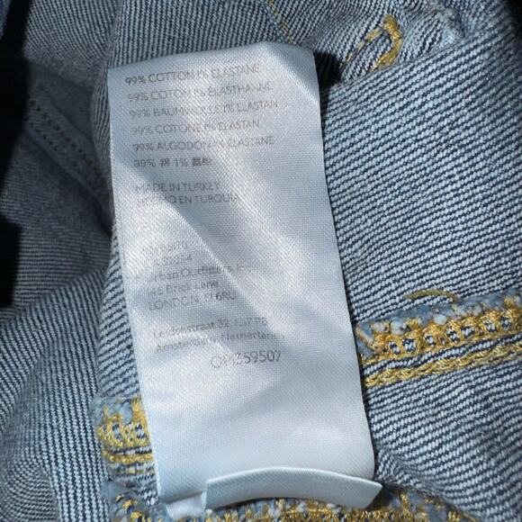 Anthropologie Pilcro The Wanderer Relaxed Jeans Plus Size 22W Blue Medium Wash - Picture 10 of 11